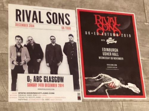 Rival sons concert - sons, posters