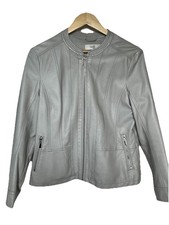 Wallis Grey Faux Leather