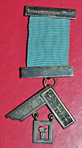 Sterling silver masonic past - sterling,