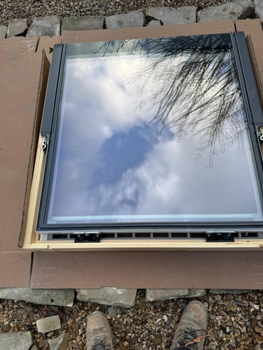 Velux window slight crack - , in