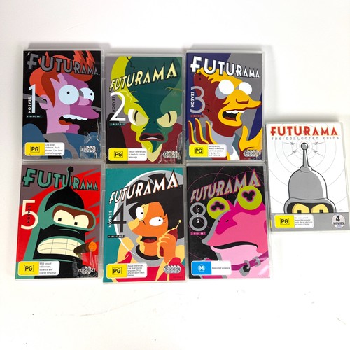 Futurama dvd complete seasons - futurama,