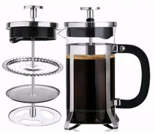French Press Coffee Maker, 12 oz/350ML Cafetiere Coffee Plunger, Small Tea Press