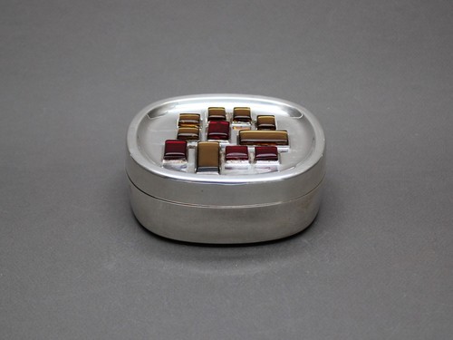 Wmf silverplate box - silverplate, geometric