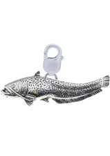 F46 wells Catfish Pewter charm