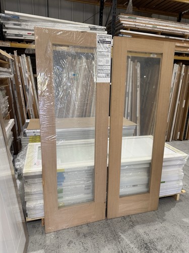 78x27 35mm oak p10 - x2, clear