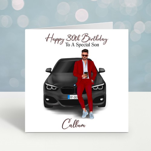 Personalised birthday card - birthday,