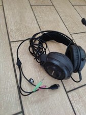 Goodmans Black Gaming Headset Mic Over Ear Wired Headphones - Used, Working