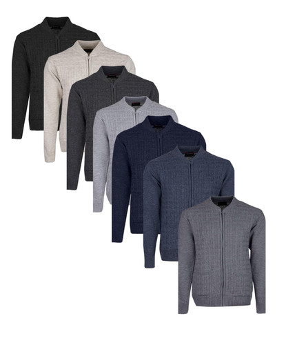 Men zipper round - men’s, neck