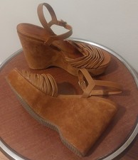Chie Mihara Tan Leather And