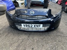 Nissan Micra 2012 Front Bumper Black Colour 