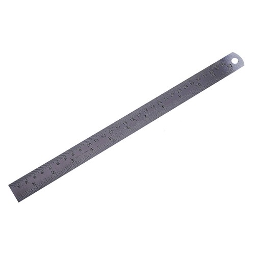 Stainless steel ruler - stainless,