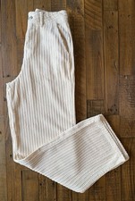 Zara Women’s Corduroy Beige Trousers (UK Size 12; EUR 40) - Excellent Condition