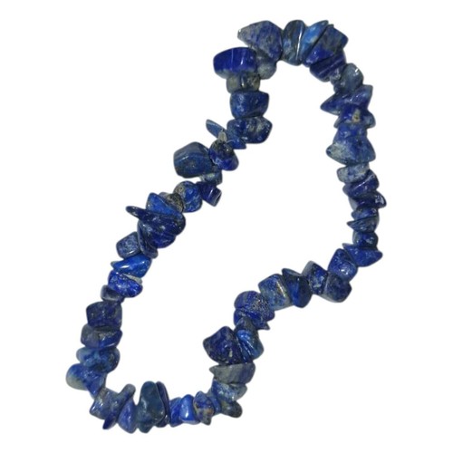 Lapis lazuli gem chip - lapis, bracelet