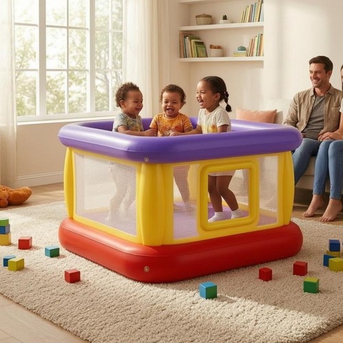 Mesh sided jump house indoor - house,