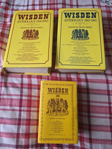Wisden books cricket - books, of
