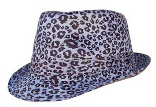 Smooth black white leopard - black,