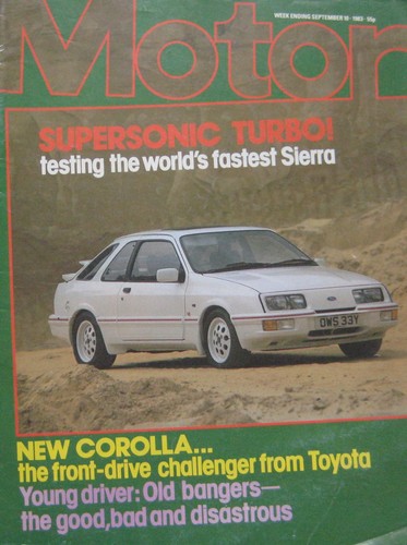 Motor magazine 1983 - magazine, 10/9/1983