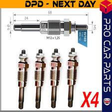 4X GLOW PLUG fits JEEP LIBERTY