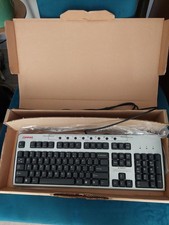 Vintage Compaq Computer QWERTY Keyboard KB 0133 Silver New In Box
