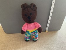 Hand made knitted stuffed