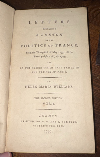 1796 letters containing - letters, a