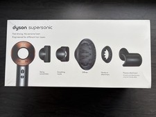 Dyson Supersonic Professional Hair Dryer HD08 Nickel/Copper, Used (See Pictures)