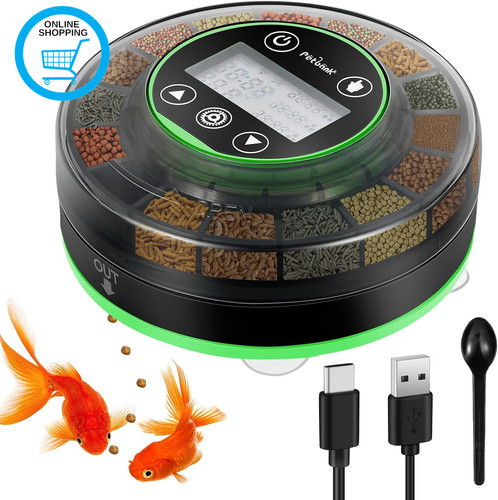 Automatic fish feeder for - automatic,