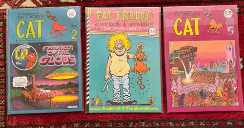 Fat freddys cat - fat,