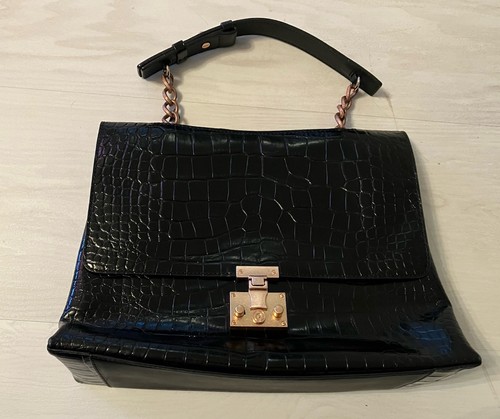 Rouge lounge black croc - lounge,