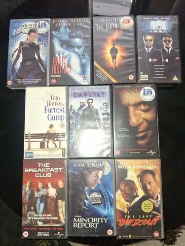 Vhs video tapes bundle mixed - video,