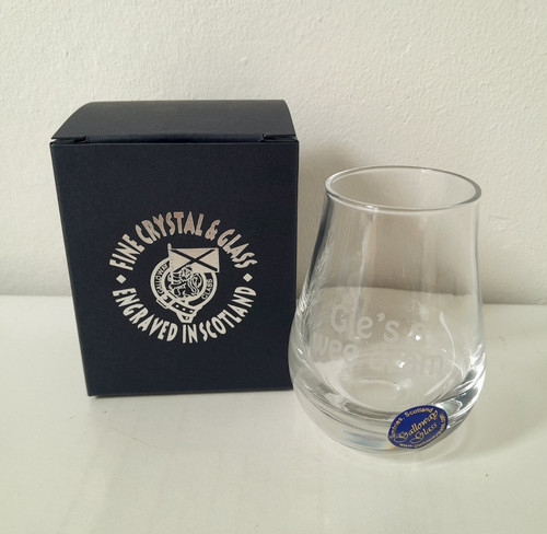 Galloway glass engraved whisky - galloway,