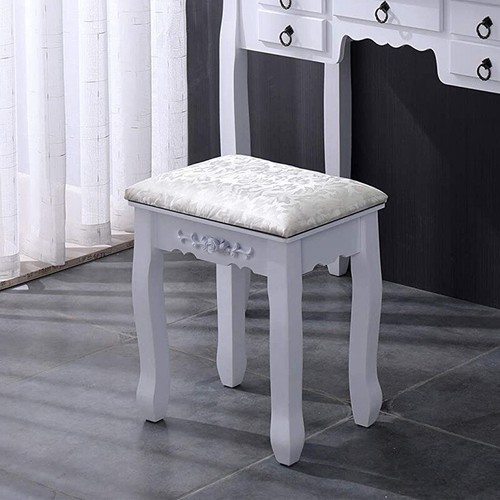 Vintage dressing table stool - vintage,