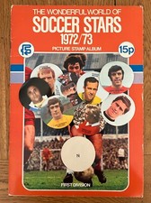 CIRCULAR STICKERS FKS 1972/1973 Wonderful World Of Soccer Stars A to Z - UNUSED