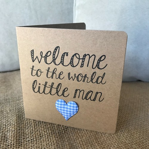 Handmade new baby boy - handmade,