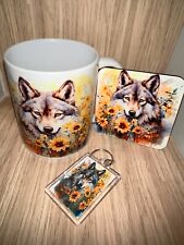 Wolf mug gift set Wolf mug