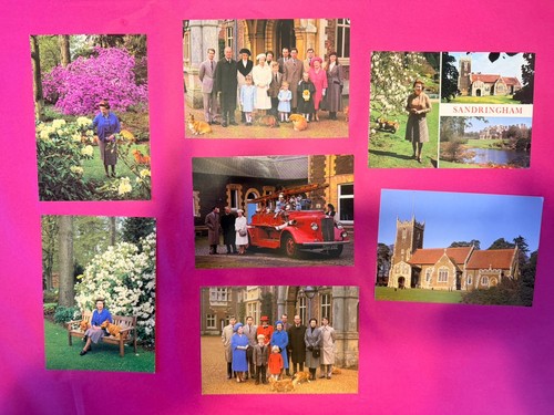 Royal family postcards - family,