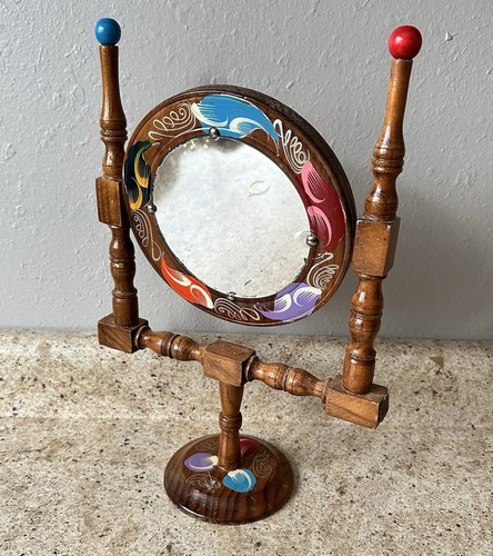 Vtg painted dresser swivel - vtg,