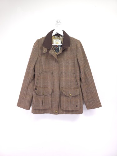 Joules tweed field coat womens - joules,