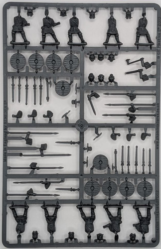 Saxon thegns sprue - saxon, 28mm