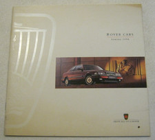 1996 ROVER BROCHURE 28 PAGE.  100 200 400 600 800 MINI COOPER ETC.