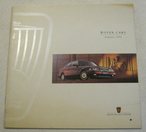 1996 rover brochure page - 1996,
