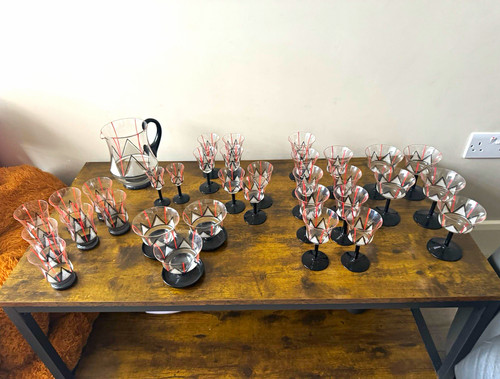 Vintage czechoslovakia 34pc - vintage,