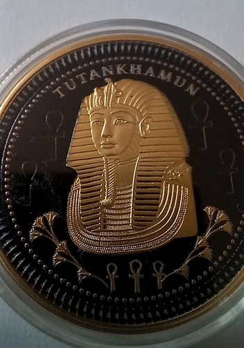 Tutankhamun 2024 cent coin - tutankhamun,