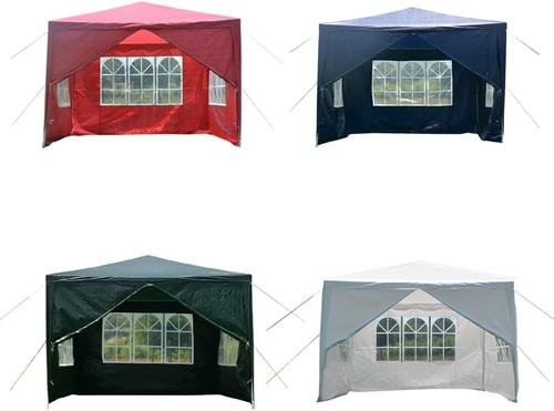 Gazebo with sides garden - with,
