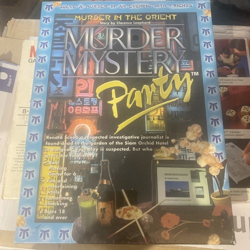 Murder mystery party game - party,