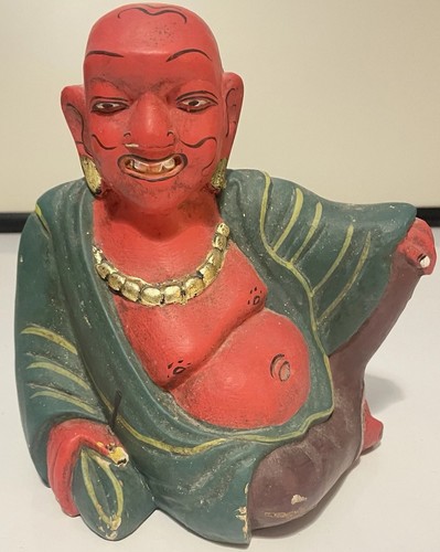 Vintage hand carved wooden - carved,