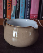 DENBY 'Viceroy' Vintage Brown Stoneware Gravy/Sauce Boat Custard/Cream/Milk Jug
