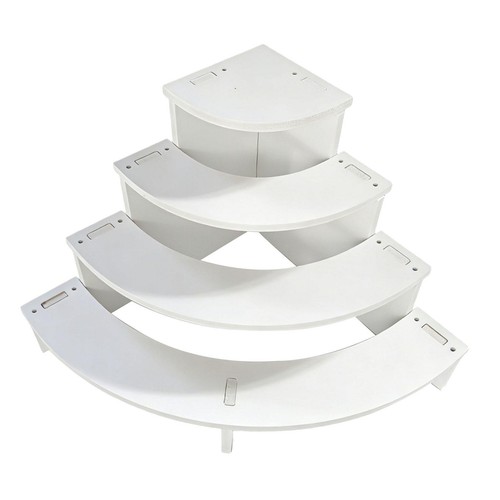 Corner display riser tiered - display,