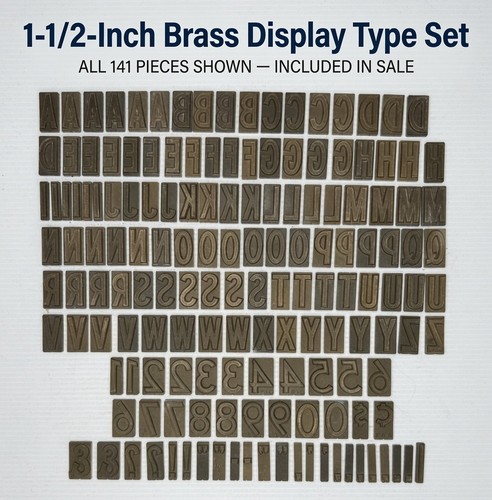 141 solid brass - pc,