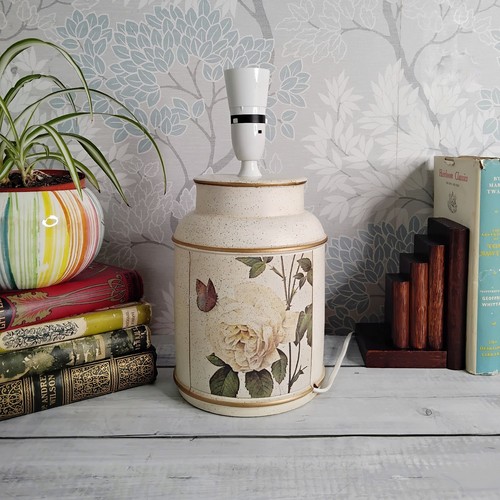 Vintage bhs ceramic drum - vintage, table